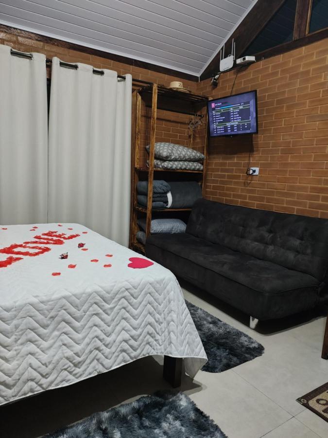 Chalé Encanto do céu Sapucaí-Mirim Exterior foto